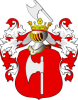 Anna Pląskowska , Herbu Oksza